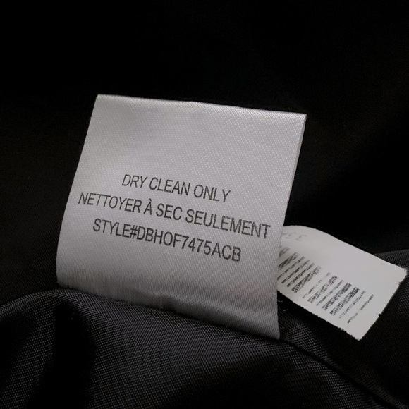 Costa Blanca S wool houndstooth black & white long sleeve button short pea coat‍ - Picture 5 of 6